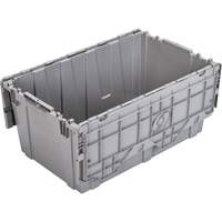 Bac emboîtable FP243C FliPak, 26,9" x 16,9" x 12,1", Gris Groupe Generik