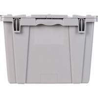 Bac emboîtable FP243C FliPak, 26,9" x 16,9" x 12,1", Gris Groupe Generik