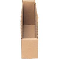 Deep Corrugated Parts Bins, 1-15/16" W x 11-1/4" D x 4-1/2" H, Beige Groupe Generik