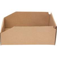 Boîtes profondes en carton ondul&eacute;, 7-5/8" la x 11-5/16" p x 4-1/2" h, Beige Groupe Generik