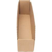 Boîtes profondes en carton ondul&eacute;, 1-7/8" la x 17-1/8" p x 4-1/2" h, Beige Groupe Generik