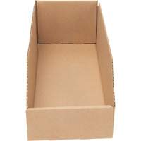 Boîtes profondes en carton ondul&eacute;, 5-3/4" la x 17-1/4" p x 4-1/2" h, Beige Groupe Generik