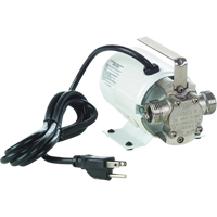 Pompes de transfert &agrave; amorçage automatique, non submersibles en laiton plaque - Pompe seulement, 115 V, 360 gal./h, 1/10 CV Groupe Generik