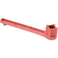 Cl&eacute; pour bouchon-&eacute;crou sp&eacute;cialis&eacute;e &agrave; un seul c&ocirc;t&eacute;, Ouverture de 1-1/4", Poign&eacute;e 8", Nylon anti&eacute;tincelles Groupe Generik