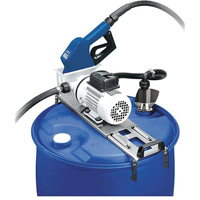 Ensemble de pompe pour baril Piusi Suzzarablue, Acier inoxydable, 9 gal./min Groupe Generik