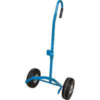 Cylinder Cart, Flat-Free Wheels, 15-1/2" W x 14-1/4" L Base, 600 lbs. Groupe Generik