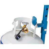Cylinder Cart, Flat-Free Wheels, 15-1/2" W x 14-1/4" L Base, 600 lbs. Groupe Generik