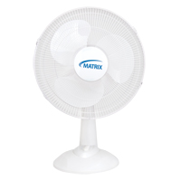 Ventilateur oscillant &agrave; boutons-poussoirs pour bureau, Diam&egrave;tre 16", 3 vitesses Groupe Generik
