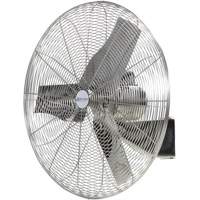 Stainless Steel Food Service Washdown Air Circulating Fans, Industrial, 1 Speed, 20" Diameter Groupe Generik