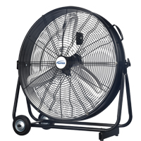 Ventilateur l&eacute;ger mince &agrave; entraînement direct pour usage industriel, Industriel, 3 vitesses, Diam&egrave;tre de 24" Groupe Generik
