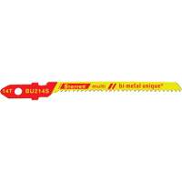 Lames pour scie sauteuse Unified Shank, Bim&eacute;tal, 2" lo, 14 dents par pouce Groupe Generik