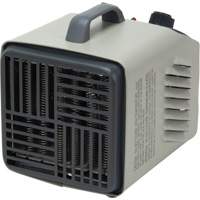 Radiateur portatif m&eacute;tallique datelier avec thermostat, Soufflant, &eacute;lectrique Groupe Generik