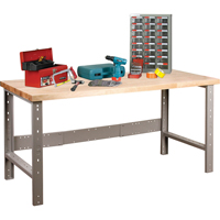 &eacute;tabli pr&eacute;conçu, Dessus & montants seulement, Cap 2500 lb, 72" la x 30" p, 34" h Groupe Generik