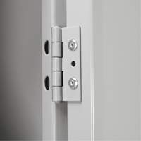 Petits casiers Clean Line, 6 niveaux, Bloc de 4, 48" x 18" x 78", Acier, Charbon, Rivet (assembl&eacute;) Groupe Generik