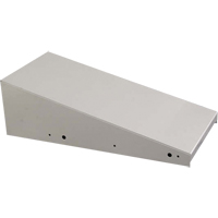 Casiers &eacute;conomiques &agrave; dessus inclin&eacute; Clean Line, Bloc de 1, 18" p x 12" la x 6" ha, Gris, Acier Groupe Generik
