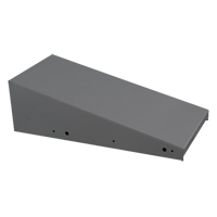 Casiers &eacute;conomiques &agrave; dessus inclin&eacute; Clean Line, Bloc de 1, 18" p x 12" la x 6" ha, Acier Groupe Generik