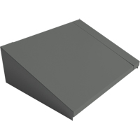 All-Welded Concorde - Heavy-Duty Lockers Sloping Top, 2 Bank, 18" D x 24" W x 6" H, Steel Groupe Generik