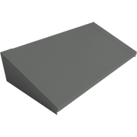 All-Welded Concorde - Heavy-Duty Lockers Sloping Top, 3 Bank, 18" D x 36" W x 6" H, Steel Groupe Generik