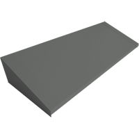 All-Welded Concorde - Heavy-Duty Lockers Sloping Top, 4 Bank, 18" D x 48" W x 6" H, Steel Groupe Generik
