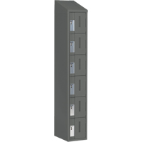 Casiers robustes Concorde, 6 niveaux, 12" x 18" x 78", Acier, Charbon, Soud&eacute; (assembl&eacute;) Groupe Generik