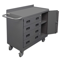 Armoire d'&eacute;tabli mobile, Acier Surface Groupe Generik