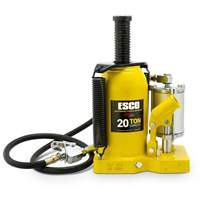 Pro Series Bottle Jack, 20 Ton(s), Air Hydraulic, 20" Raised Height Groupe Generik