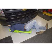 Sommier vert n&eacute;on &agrave; profil bas, en plastique robuste Groupe Generik