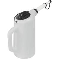 Oil Dispenser with Lid & Cap, Plastic, 8 qt Capacity Groupe Generik