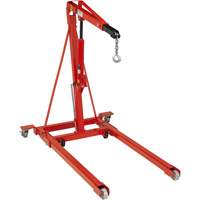 Grue pliante pour moteur, Capacit&eacute; 2500 lb (1,25 tonne) Groupe Generik