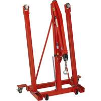 Grue pliante pour moteur, Capacit&eacute; 2500 lb (1,25 tonne) Groupe Generik