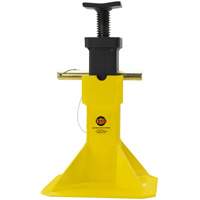 Jack Stands with Adjustable Screw Top Saddle, Locking Pin, 15-1/2" - 20-1/2" H Groupe Generik