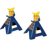 Jack Stand, Locking Handle/Ratchet, 6 tons Capacity, 25-1/4" H Groupe Generik