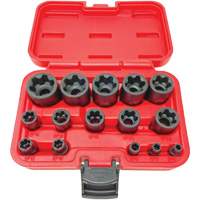 EP "Star" Plus Socket Set, 15 Pieces, 1/2"/1/4"/3/8" Drive Size Groupe Generik