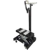 Cric de service de plancher &agrave; profil bas, 12 tonne(s) Capacit&eacute;, 7-1/2" Abaiss&eacute;e, 15" &eacute;lev&eacute;e, Air comprim&eacute;/hydraulique Groupe Generik