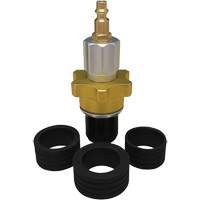Ensemble d'adaptateur universel pour syst&egrave;me de refroidissement de machine &agrave; fum&eacute;e pour poids lourds/camions Groupe Generik