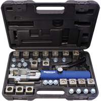 Universal Hydraulic Flaring Tool Set with Blue Handle & Adapter Set Groupe Generik