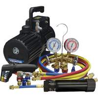Dual R134A/R1234YF Evacuation & Charging Combo Kit Groupe Generik