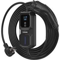 Fiche NEMA 6-50 portable PulseQ AC, 32 A, Niveau 2 CA, Connecteur Type 1 (SAE J1772) Groupe Generik