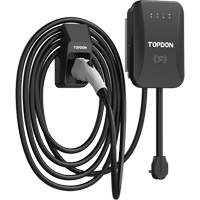 Chargeur r&eacute;sidentiel PulseQ AC pour VE avec mode identification par radiofr&eacute;quence (RFID), 40 A, Niveau 2 CA, Connecteur Type 1 (SAE J1772) Groupe Generik