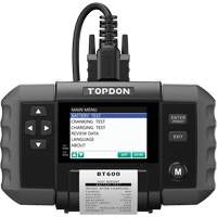 Testeur de batterie 12?V et de syst&egrave;mes 12?V/24?V BT600 avec imprimante int&eacute;gr&eacute;e Groupe Generik