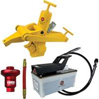 Trousse de d&eacute;monte-talons Combi avec pompe &agrave; air hydraulique de 2,5 pintes Groupe Generik