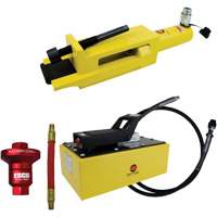 Ensemble de brise-talon pour pneus g&eacute;ants/&eacute;quipement de terrassement avec pompe hydraulique de 5 pintes Groupe Generik