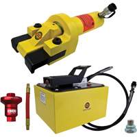 Ensemble de brise-talon pour pneus g&eacute;ants avec pompe hydraulique de 2 gallon Groupe Generik