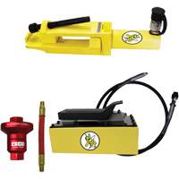 Ensemble de brise-talon pour pneus g&eacute;ants/&eacute;quipement de terrassement Yellow Jackit Groupe Generik