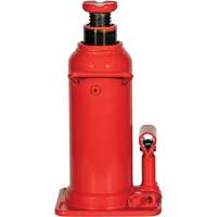 Professional Hydraulic Bottle Jack, 22 Ton(s), 20-49/250" Raised Height Groupe Generik