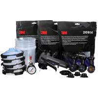 Performance Fine Finish Spray Gun System with PPS Cups, 13 CFM, 29 PSI Groupe Generik