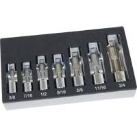 SAE Flare Nut Socket Set with Foam Tray, 7 Pieces, 3/8" Drive Size Groupe Generik