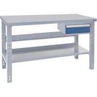 &eacute;tabli industriel, 72" la x 36" p x 34" h, Capacit&eacute; 1000 lb Groupe Generik