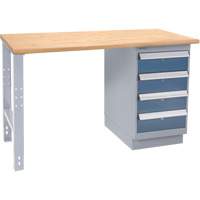 &eacute;tabli industriel, Cap 1000 lb, 72" la x 36" p, 34" h Groupe Generik