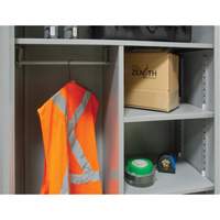 Combination Storage Cabinet, 36" W x 18" D x 72" H, Grey Groupe Generik